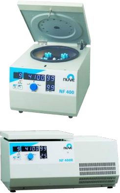 Настольные центрифуги NF 400 / NF 400R